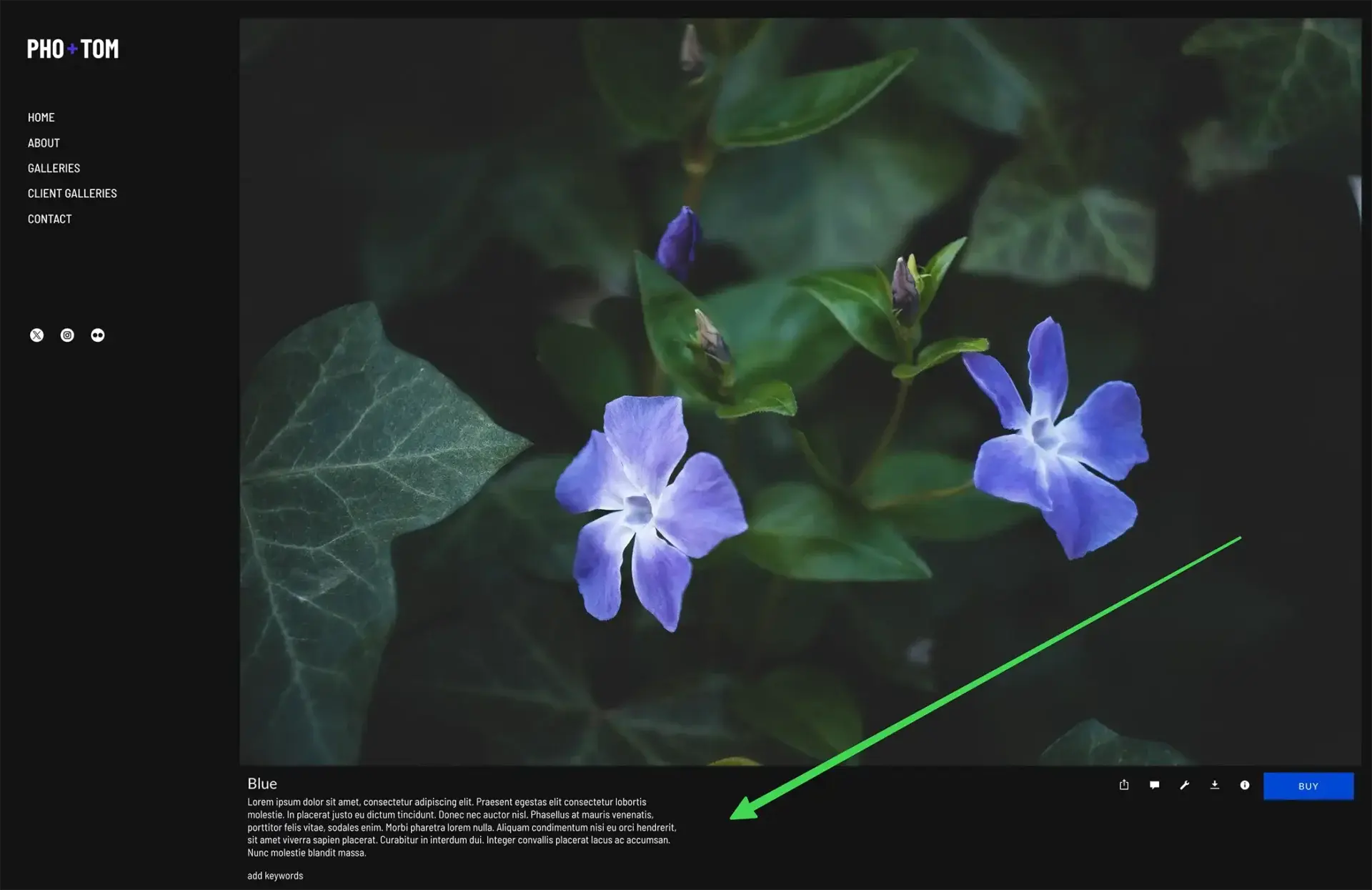 Truncated text in Journal gallery