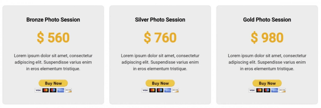 PayPal services light theme